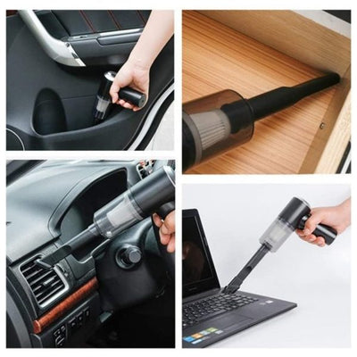 Car Vacuum Cleaner Usb Wireless Household Car Office Use Mini Portable Sweeper