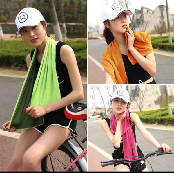 Cool Towel Ice Cold Enduring for Sport